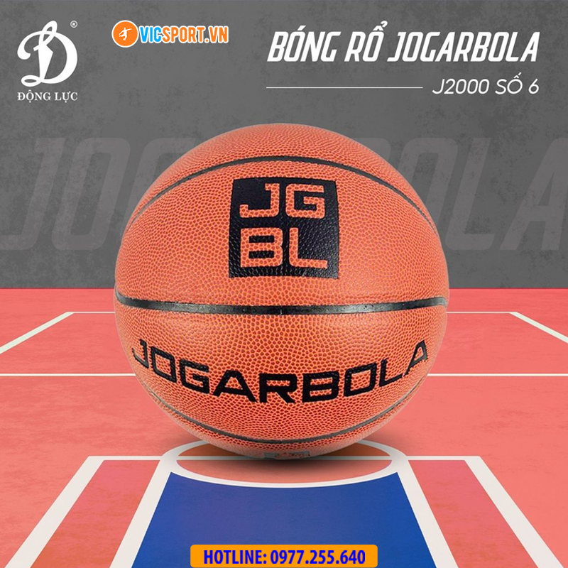 Quả bóng rổ Jogarbola J6000 thi đấu giải sinh viên toàn quốc - Hình ảnh 3