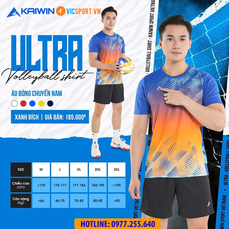Quần áo bóng chuyền nam nữ Kaiwin Ultra - Hình ảnh 11