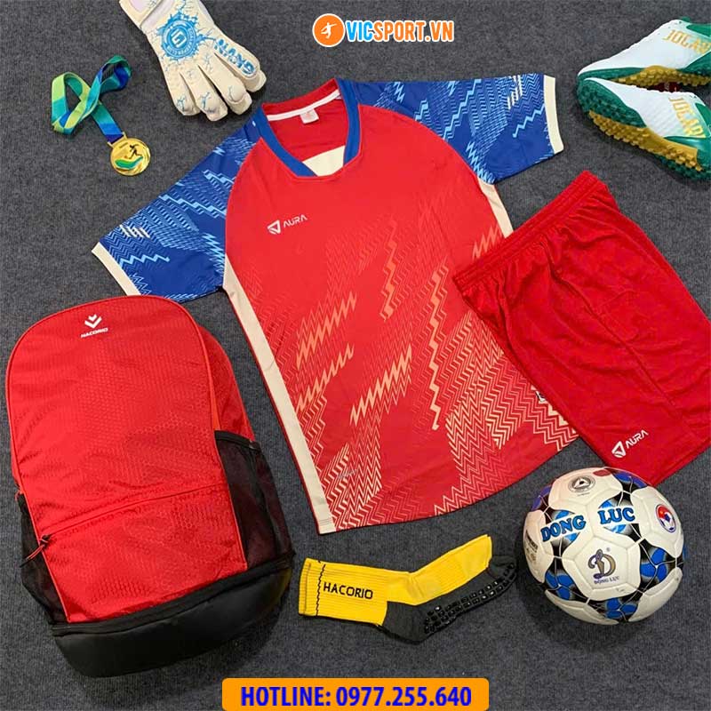 Áo đá banh không logo Aura A10 - Hình ảnh 34