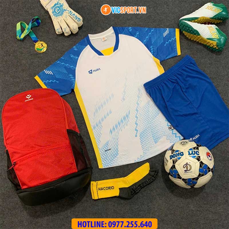 Áo đá banh không logo Aura A10 - Hình ảnh 32