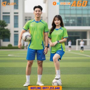 Áo đá banh không logo Aura A60