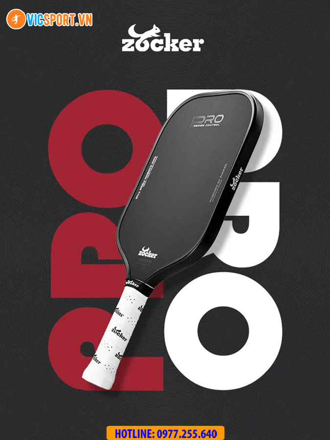 Vợt pickleball Zocker Happy HP05 Pro Series - Hình ảnh 10
