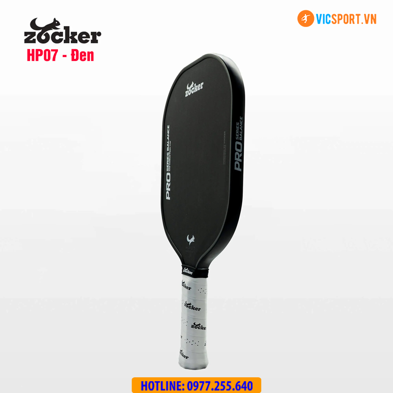 Vợt pickleball Zocker Happy HP07 Pro Series Balance 14.3mm - Hình ảnh 14