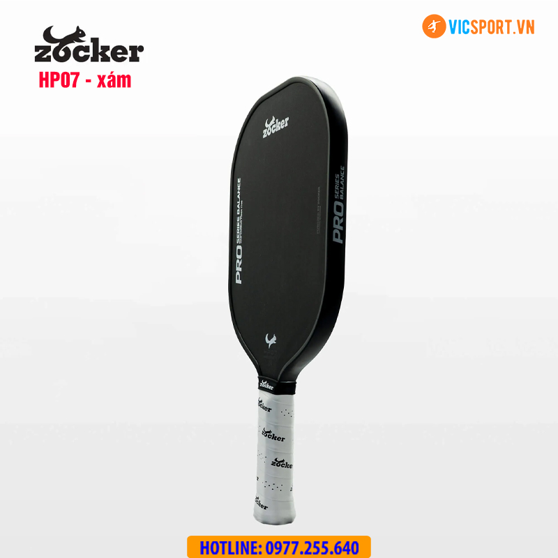 Vợt pickleball Zocker Happy HP07 Pro Series Balance 14.3mm - Hình ảnh 22