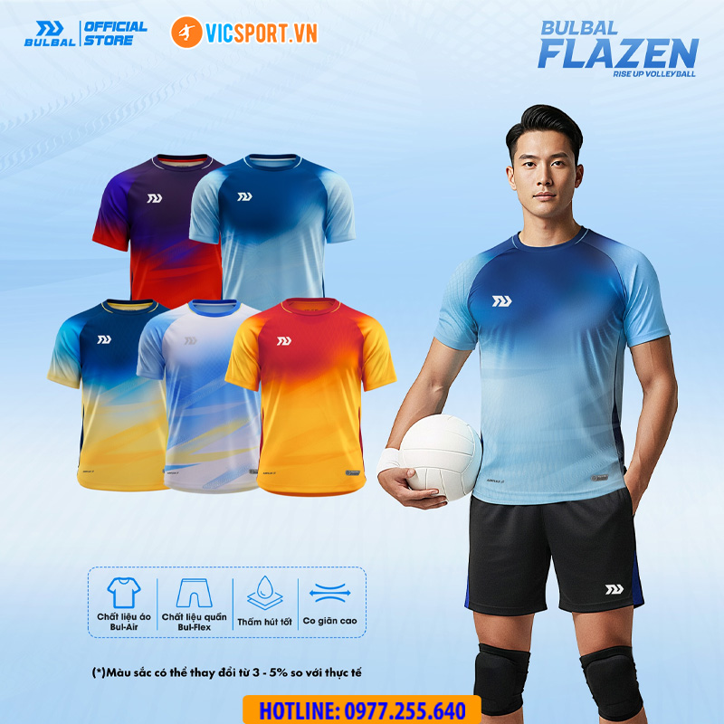 Quần áo bóng chuyền nữ Bulbal Flazen - Hình ảnh 5