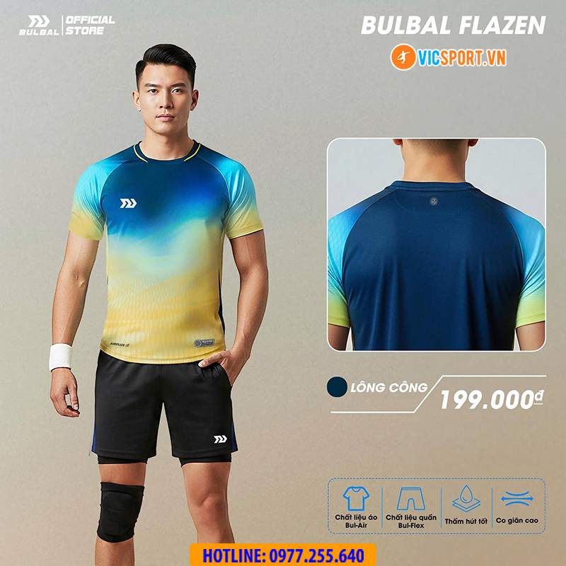 Quần áo bóng chuyền nam Bulbal Flazen - Hình ảnh 12