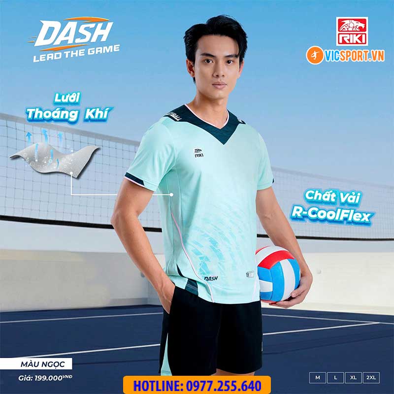 Quần áo bóng chuyền Riki Dash nam nữ - Hình ảnh 30