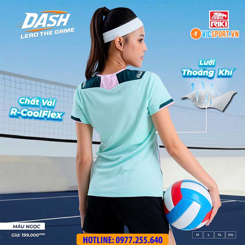 Quần áo bóng chuyền Riki Dash nam nữ - Hình ảnh 22