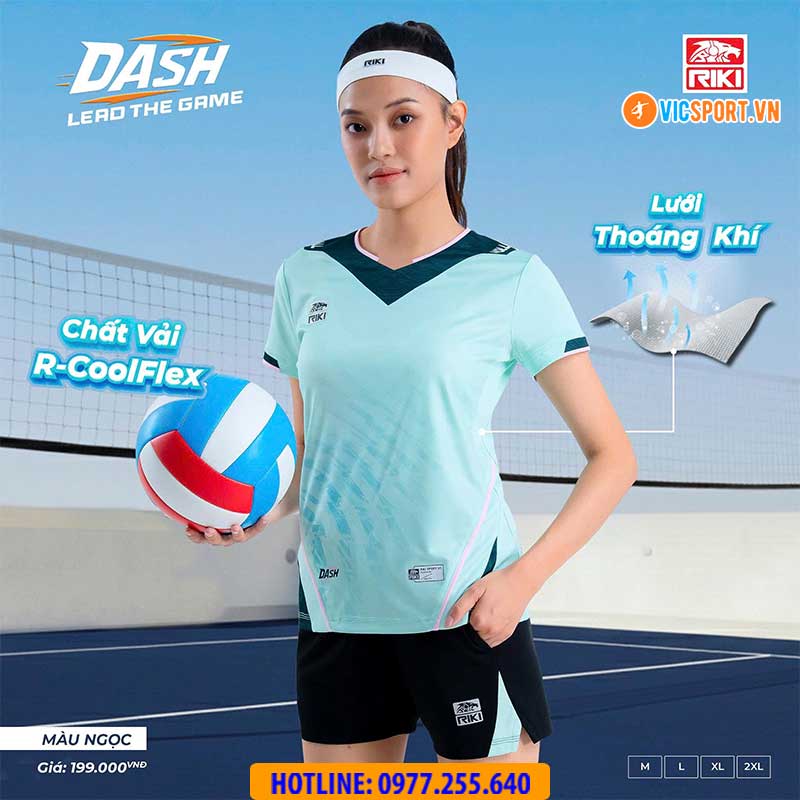 Quần áo bóng chuyền Riki Dash nam nữ - Hình ảnh 17
