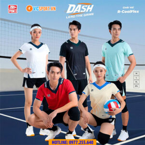 Quần áo bóng chuyền Riki Dash nam nữ