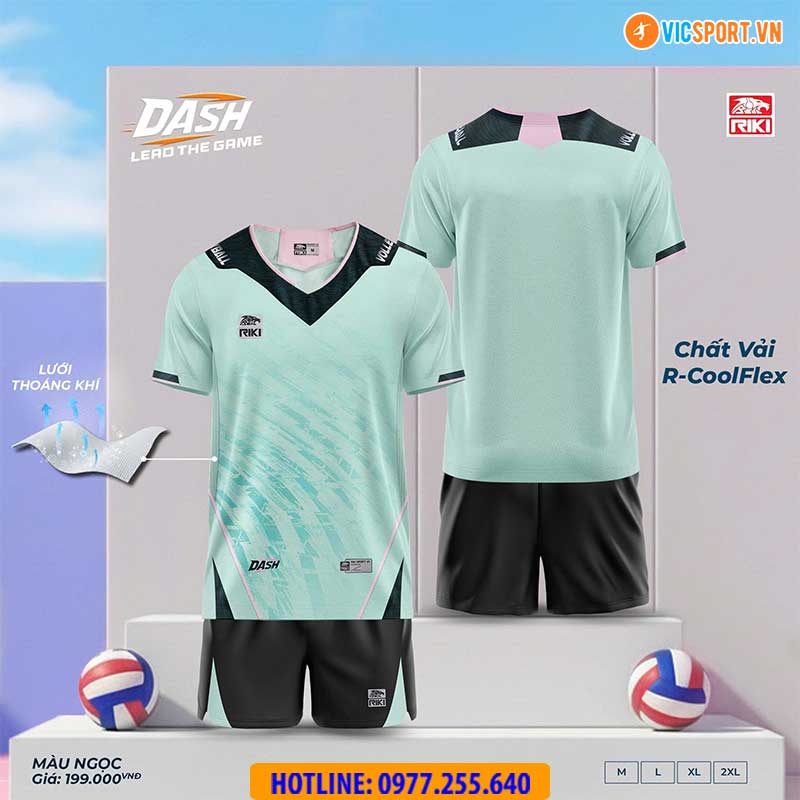 Quần áo bóng chuyền Riki Dash nam nữ - Hình ảnh 12