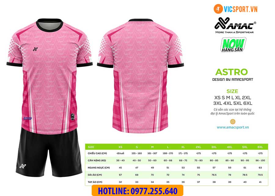 Áo đá banh thiết kế Amac Astro - Hình ảnh 4