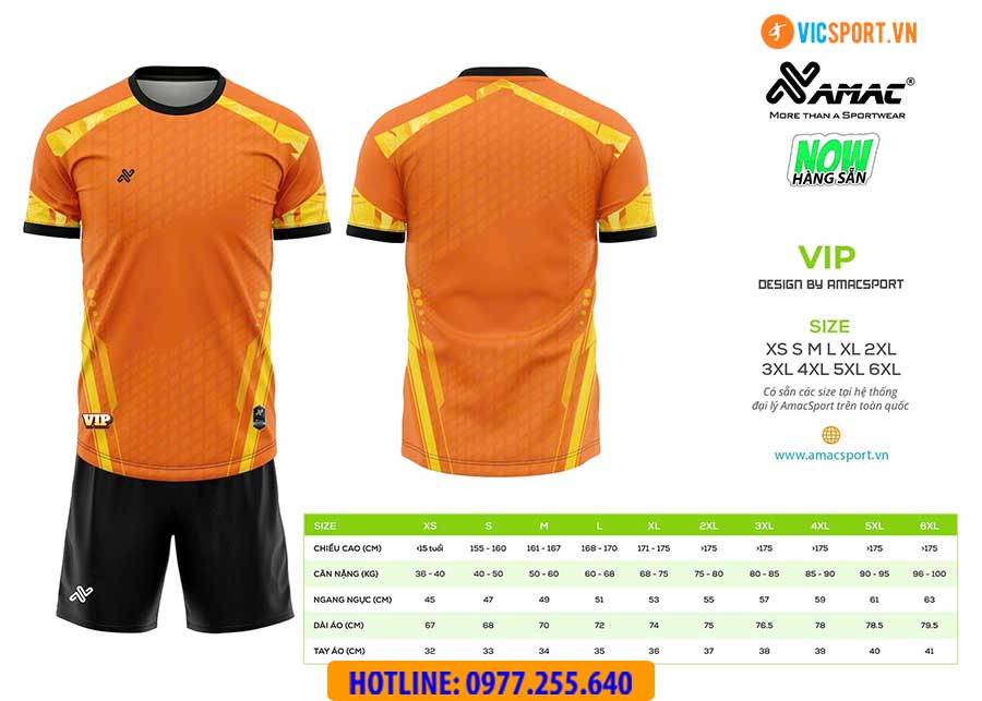 Áo đá banh thiết kế Amac Vip - Hình ảnh 8