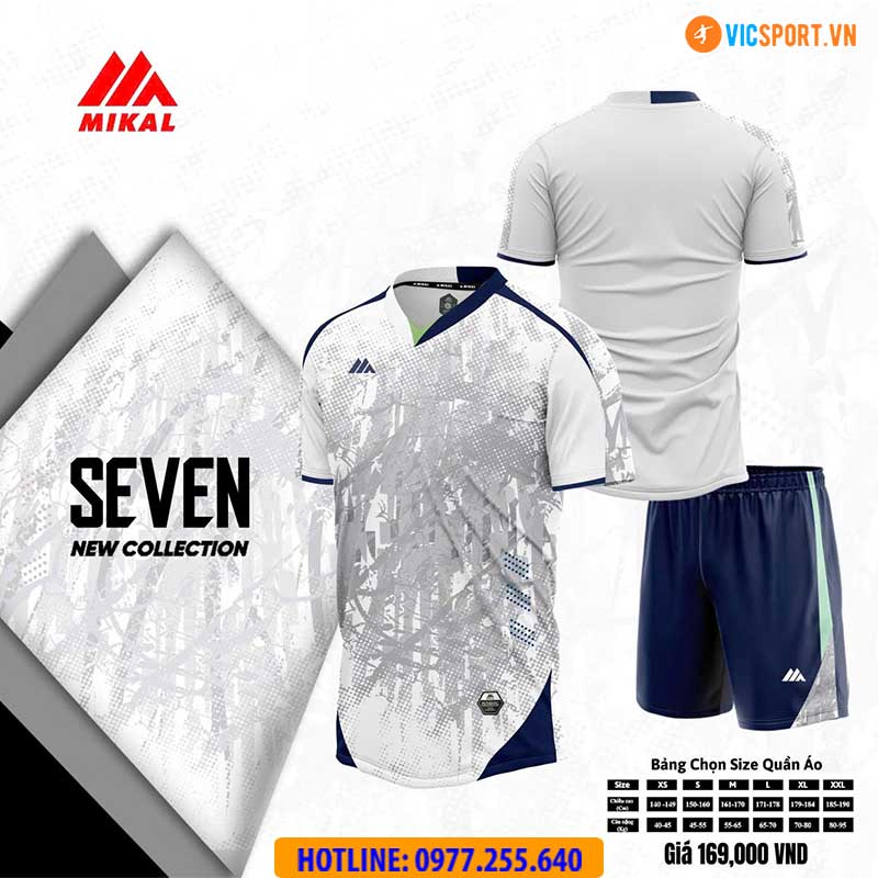 Áo đá banh trẻ em Mikal Seven - Hình ảnh 8