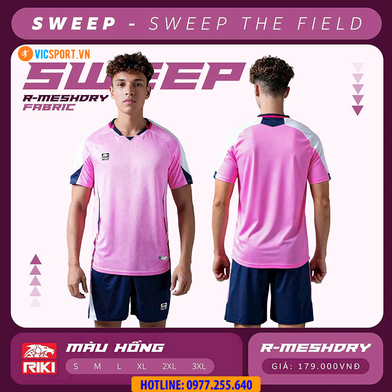 Áo đá banh không logo Riki Sweep - Hình ảnh 16