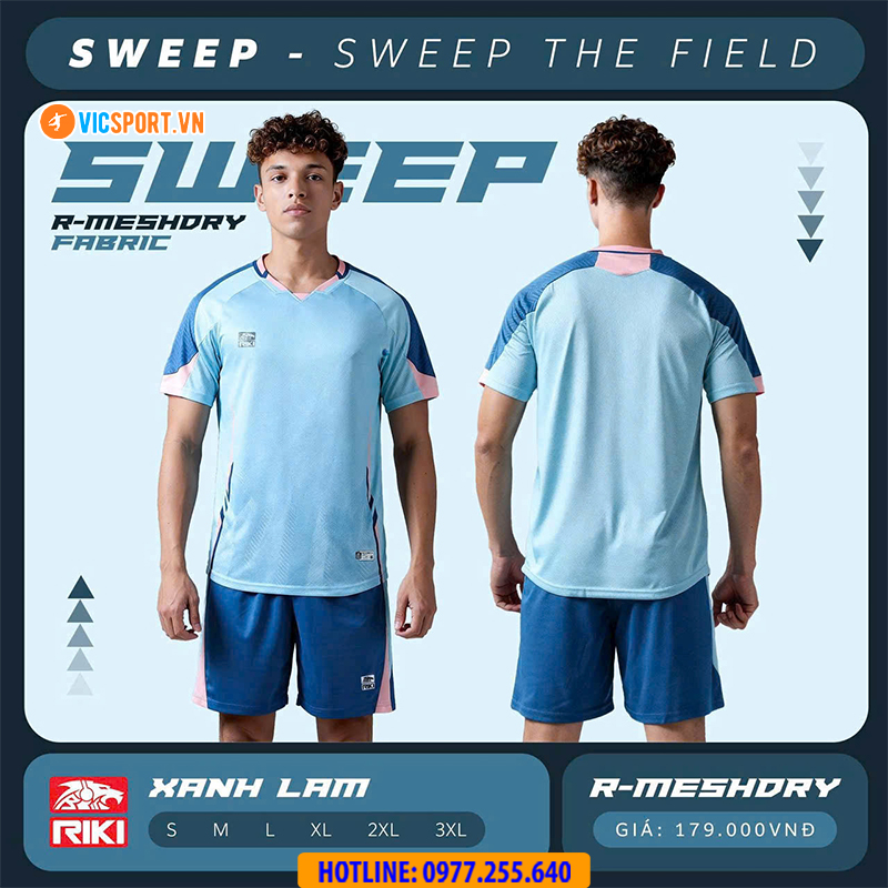 Áo đá banh không logo Riki Sweep - Hình ảnh 21