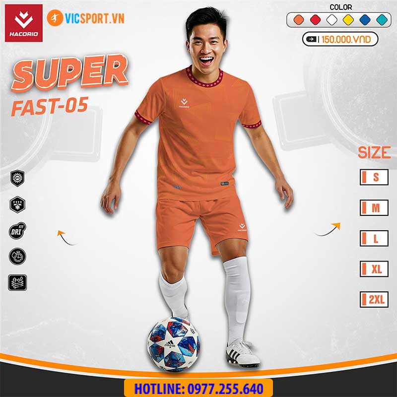 Áo đá banh Hacorio Super Fast 05 - Hình ảnh 13