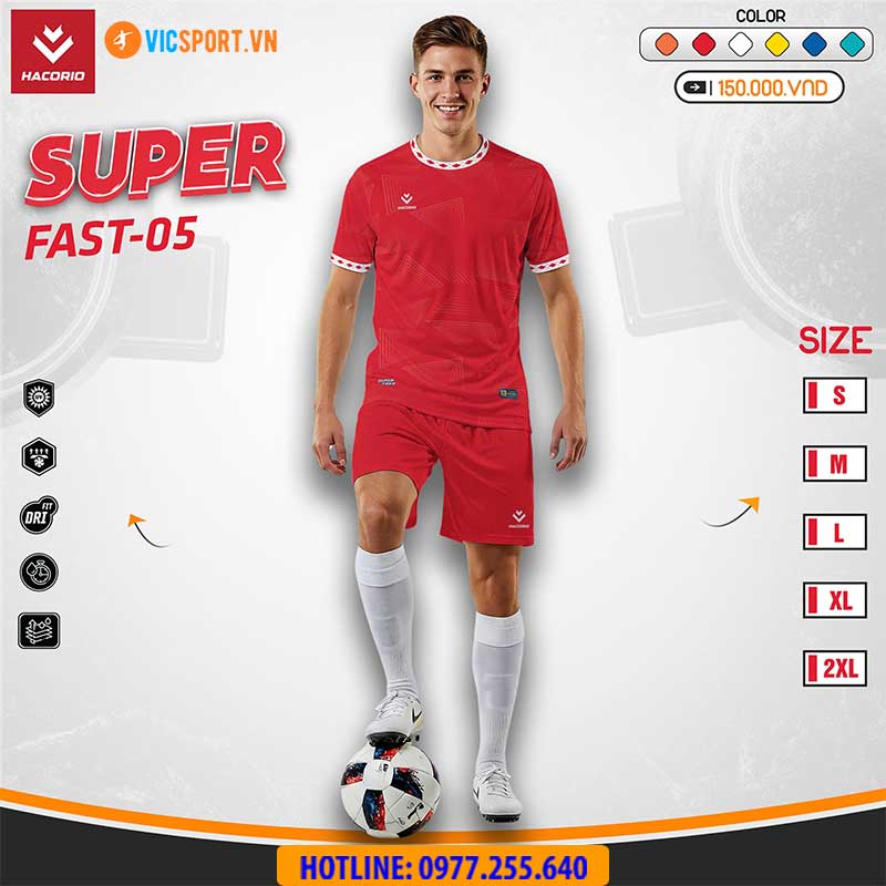Áo đá banh Hacorio Super Fast 05 - Hình ảnh 11