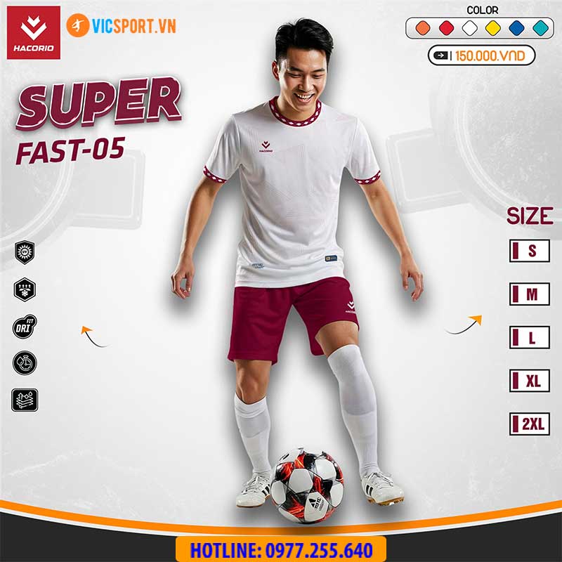 Áo đá banh Hacorio Super Fast 05 - Hình ảnh 8