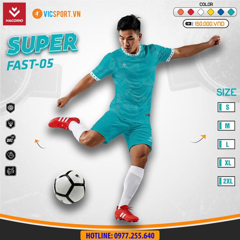 Áo đá banh Hacorio Super Fast 05 - Hình ảnh 10