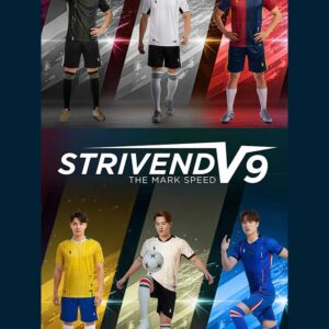 Áo đá banh không logo Strivend V9