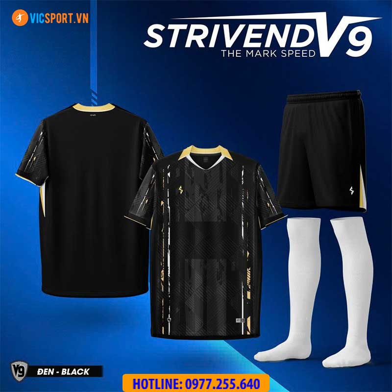 Áo đá banh không logo Strivend V9 - Hình ảnh 8