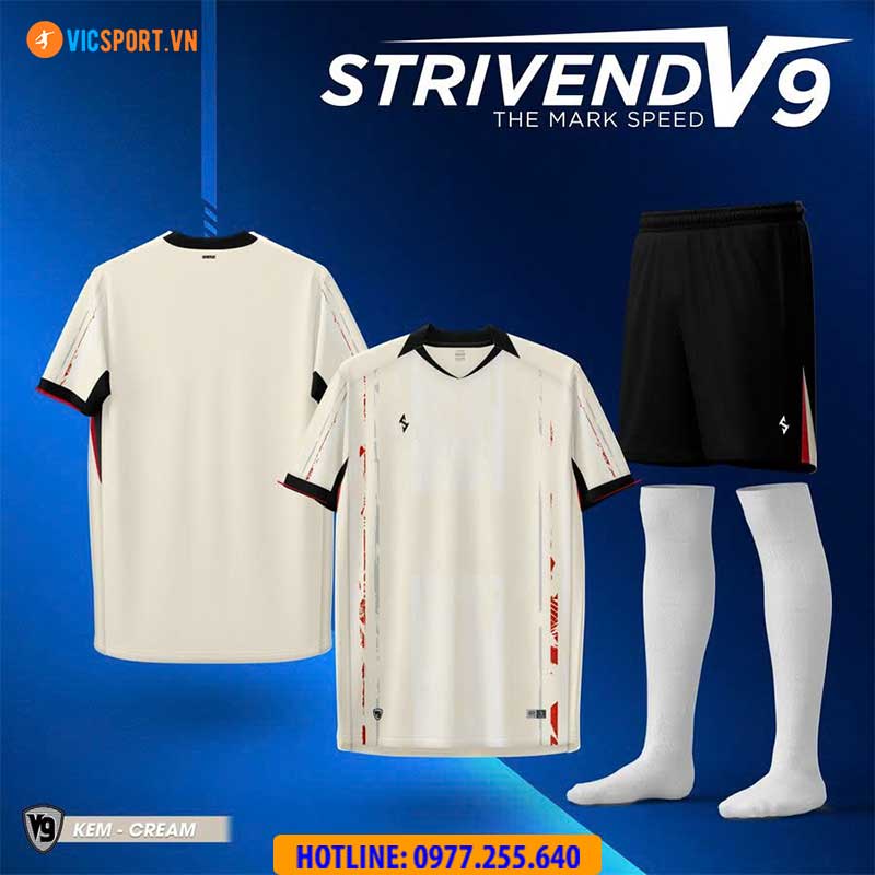 Áo đá banh không logo Strivend V9 - Hình ảnh 9