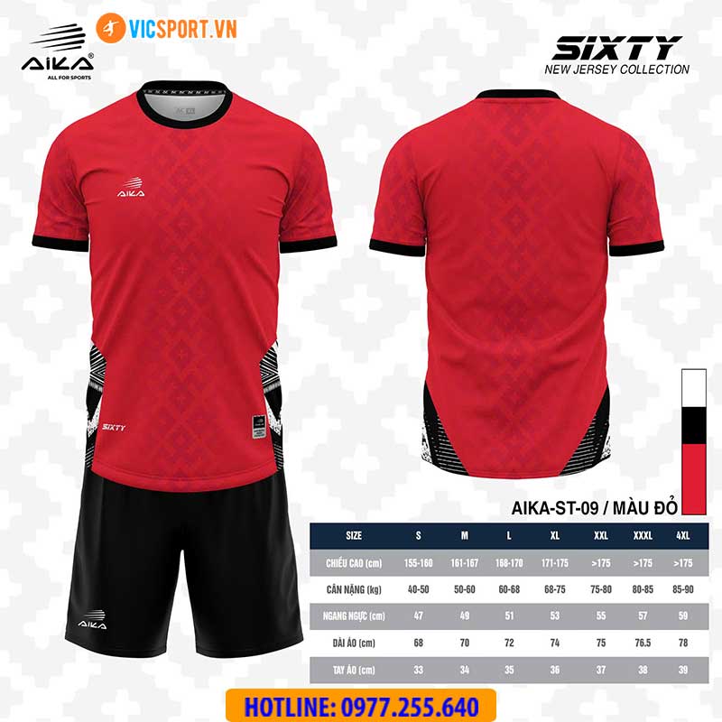 Áo đá banh thiết kế Aika Sixty - Hình ảnh 2