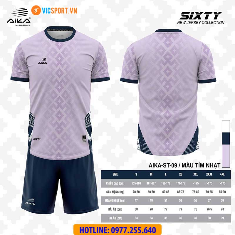 Áo đá banh thiết kế Aika Sixty - Hình ảnh 4