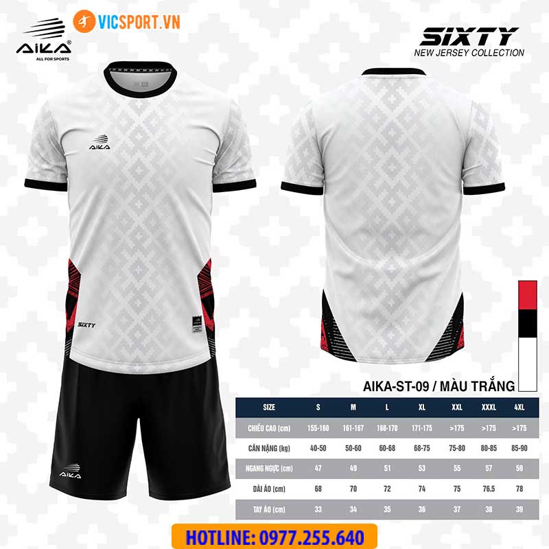 Áo đá banh thiết kế Aika Sixty - Hình ảnh 5