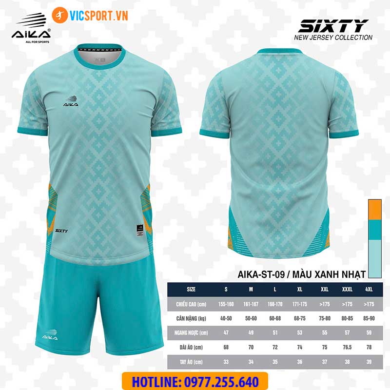 Áo đá banh thiết kế Aika Sixty - Hình ảnh 7