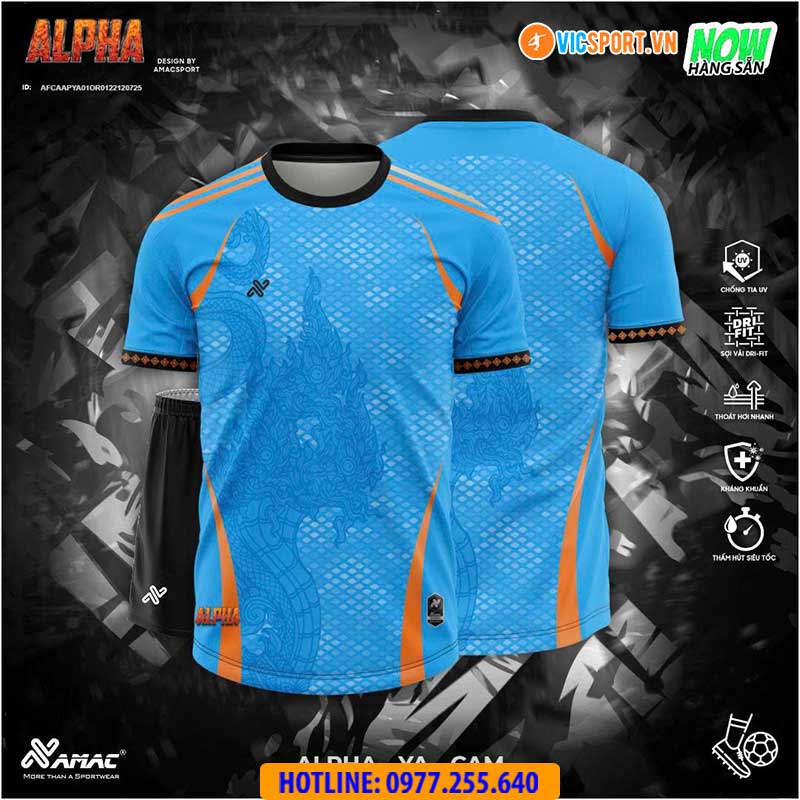 Áo đá banh thiết kế Amac Alpha - Hình ảnh 14