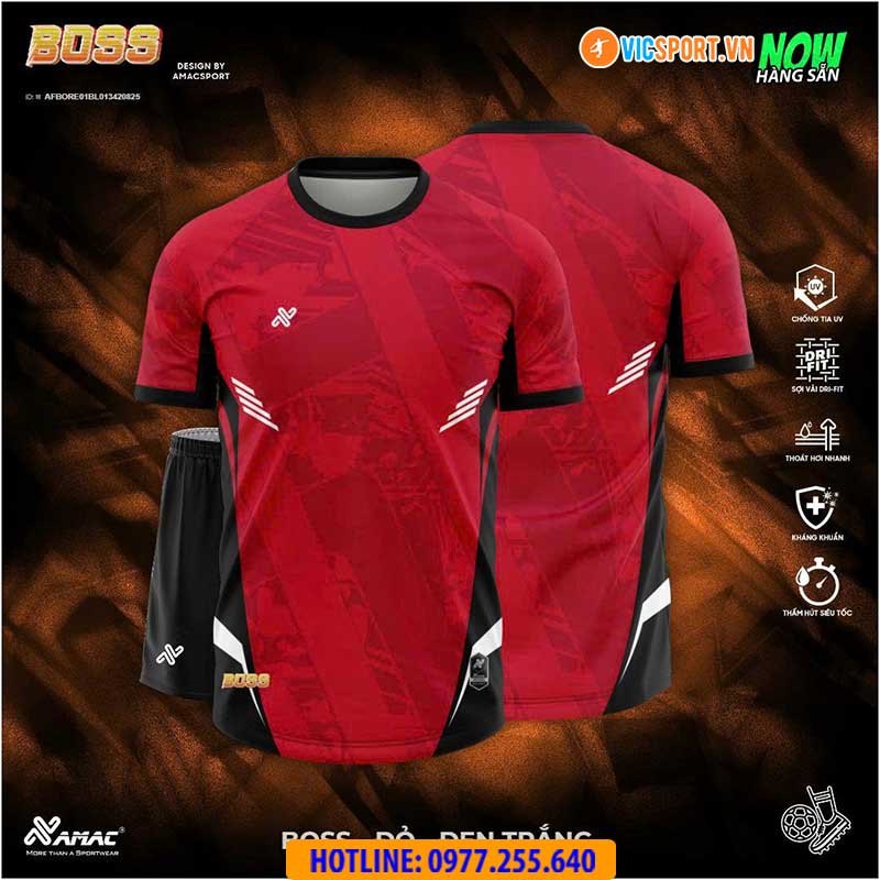 Áo đá banh thiết kế Amac Boss - Hình ảnh 15
