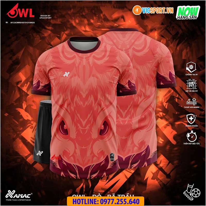Áo đá banh thiết kế Amac Owl - Hình ảnh 12