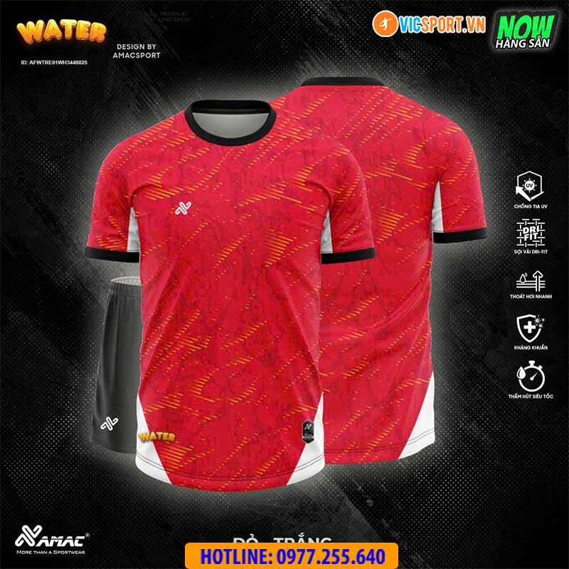 Áo đá banh thiết kế Amac Water - Hình ảnh 14