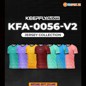 Áo đá banh thiết kế Keepfly KFA 0056