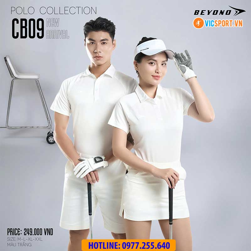 Áo polo thể thao Beyono CB09 đa năng - Hình ảnh 17