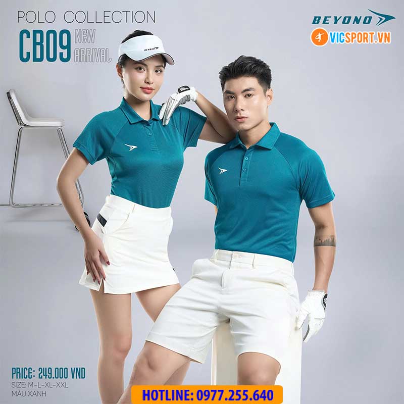Áo polo thể thao Beyono CB09 đa năng - Hình ảnh 18