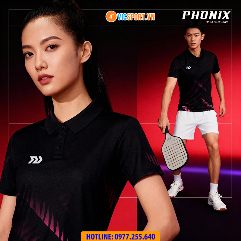 Áo polo thể thao nữ Bulbal Phonix đa năng - Hình ảnh 6