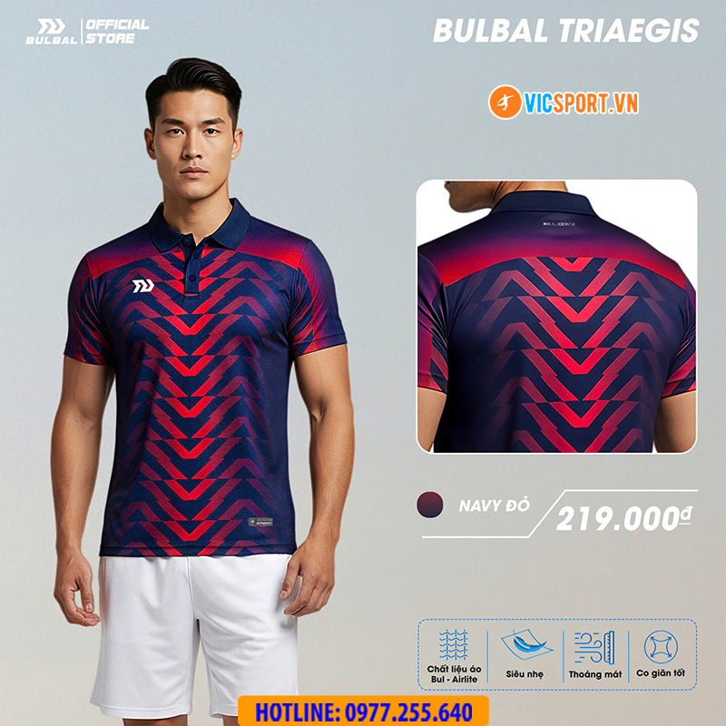Áo polo thể thao nam Bulbal Triaegis đa năng - Hình ảnh 12