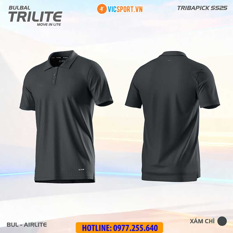 Áo polo thể thao nam Bulbal Trilite đa năng - Hình ảnh 16