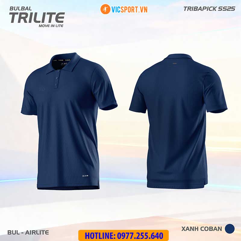 Áo polo thể thao nam Bulbal Trilite đa năng - Hình ảnh 15