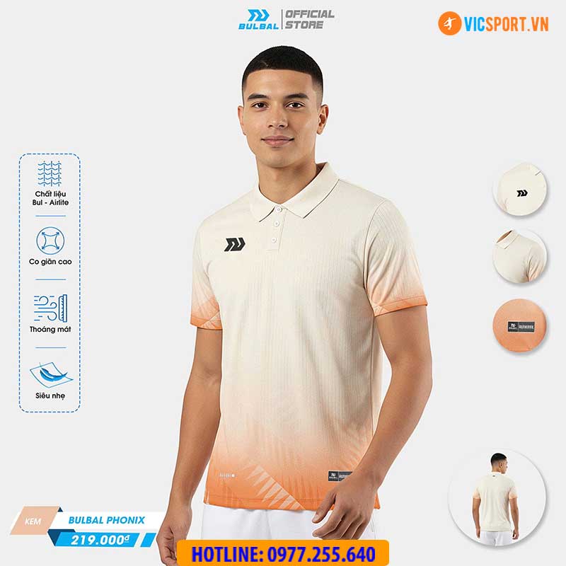 Áo polo thể thao nam Bulbal Phonix đa năng - Hình ảnh 24