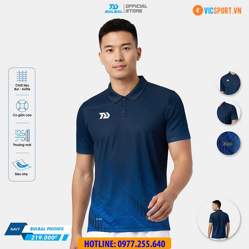 Áo polo thể thao nam Bulbal Phonix đa năng - Hình ảnh 22