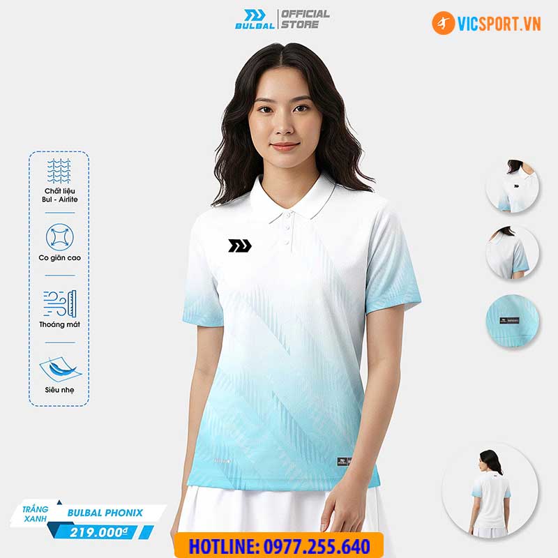 Áo polo thể thao nữ Bulbal Phonix đa năng