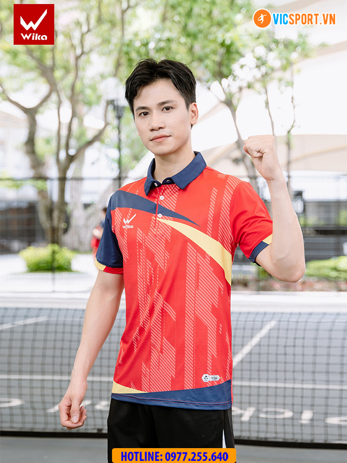 Áo polo thể thao Wika Mata đa năng - Hình ảnh 6