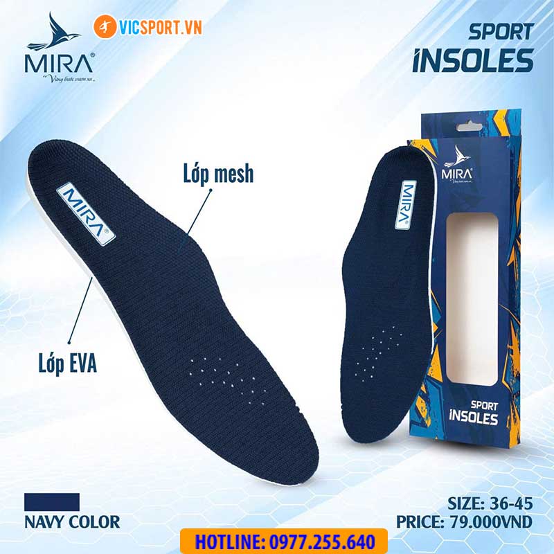 Cặp lót giày Mira Insoles - Hình ảnh 7