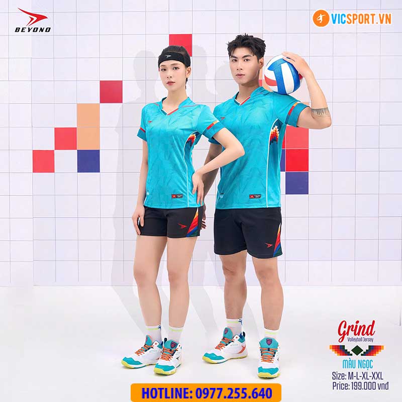 Quần áo bóng chuyền Beyono Grind BC53 nam nữ - Hình ảnh 26