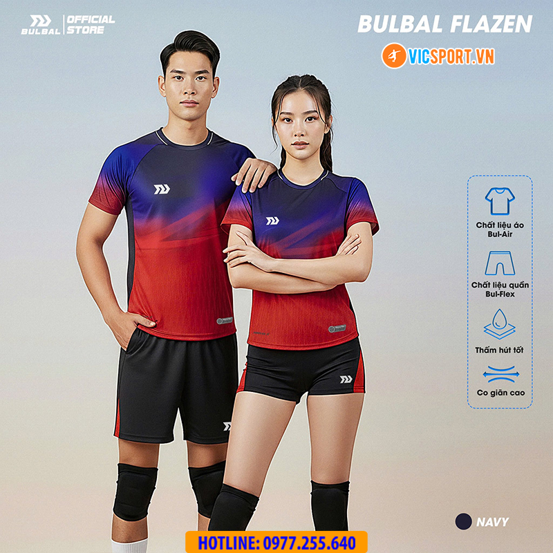 Quần áo bóng chuyền nữ Bulbal Flazen - Hình ảnh 9