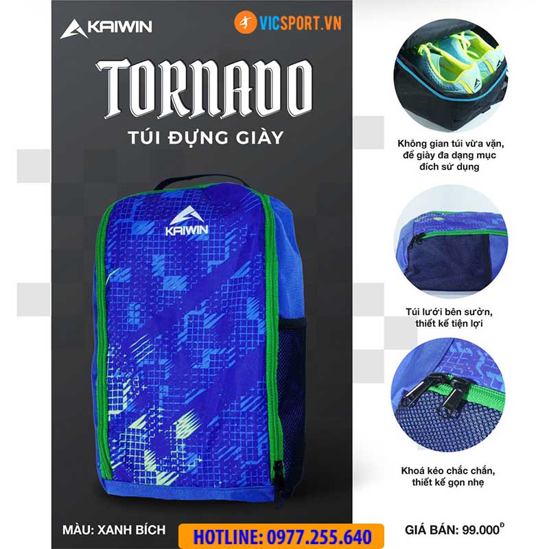 Túi đựng giày Kaiwin Tornado - Hình ảnh 15